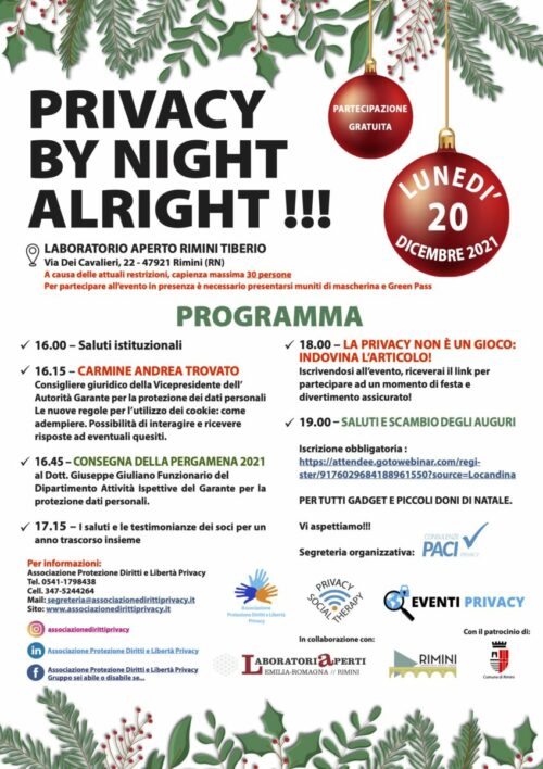 “Privacy By Night-Alright!”